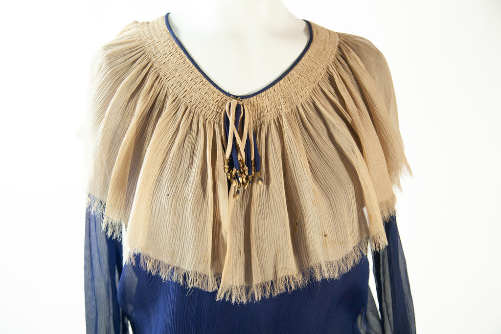 Very Vintage original 1920s silk chiffon dress