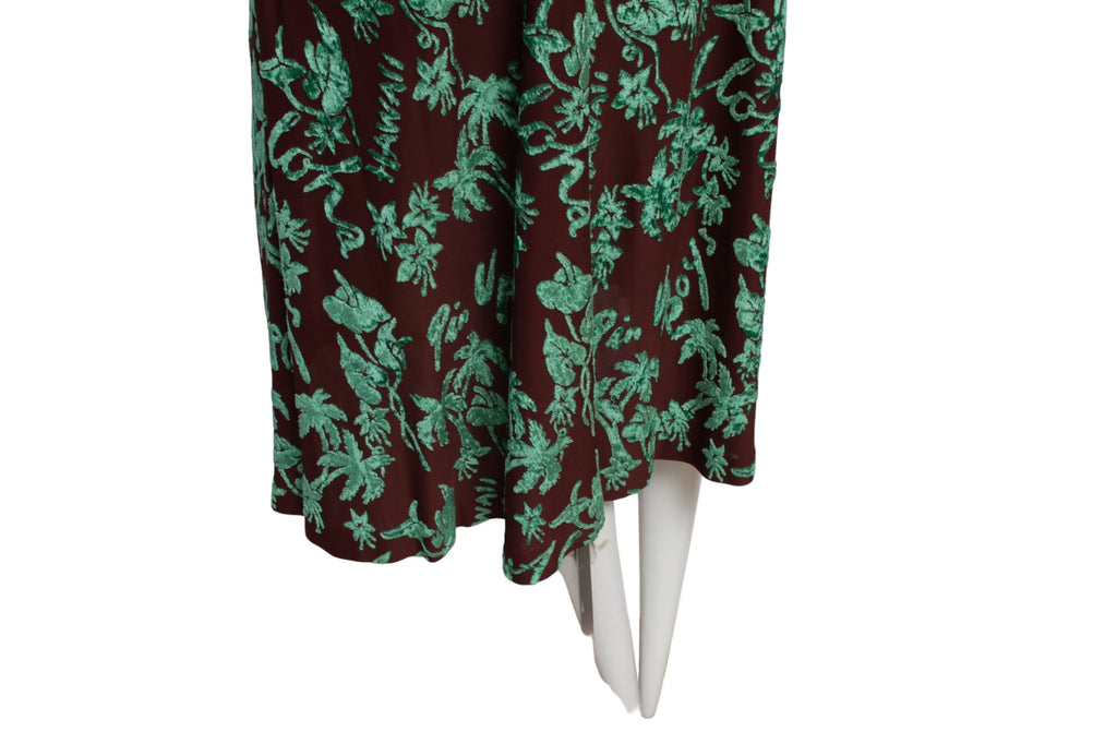 Jean Paul Gaultier Femme 1996 Spring/Summer Cyberbaba Burned Velvet Robe