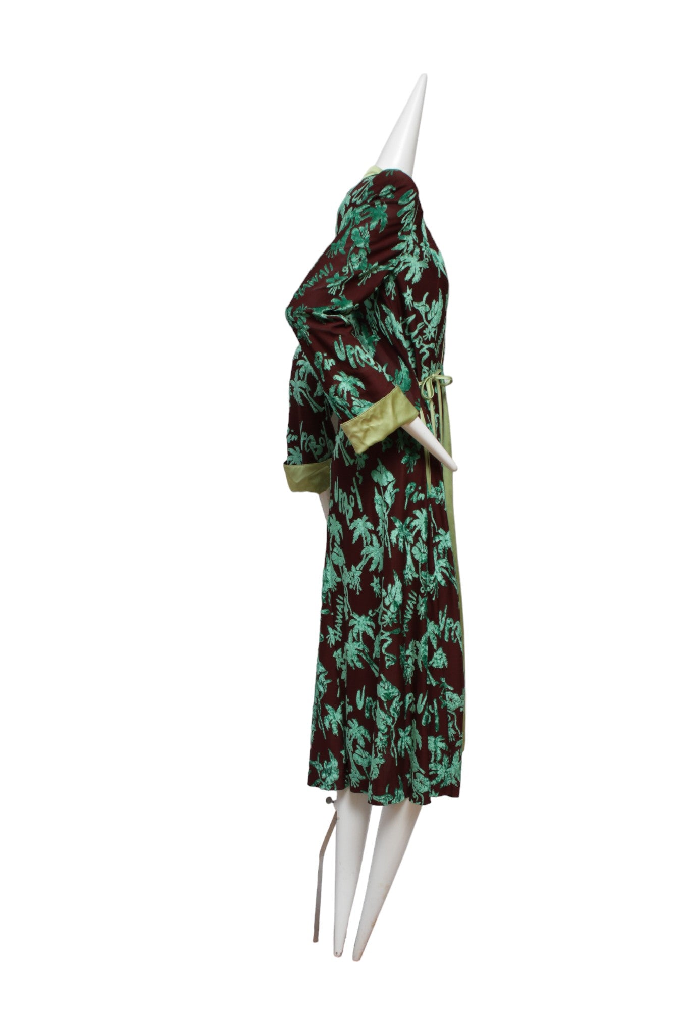 Jean Paul Gaultier Femme 1996 Spring/Summer Cyberbaba Burned Velvet Robe