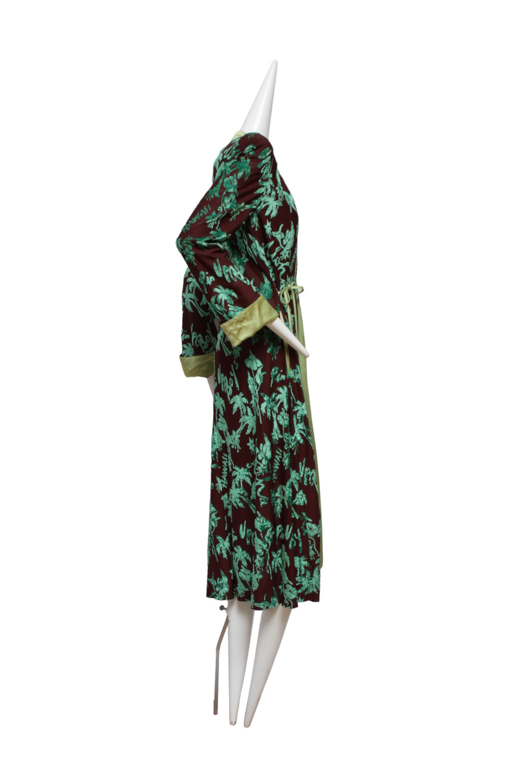 Jean Paul Gaultier Femme 1996 Spring/Summer Cyberbaba Burned Velvet Robe