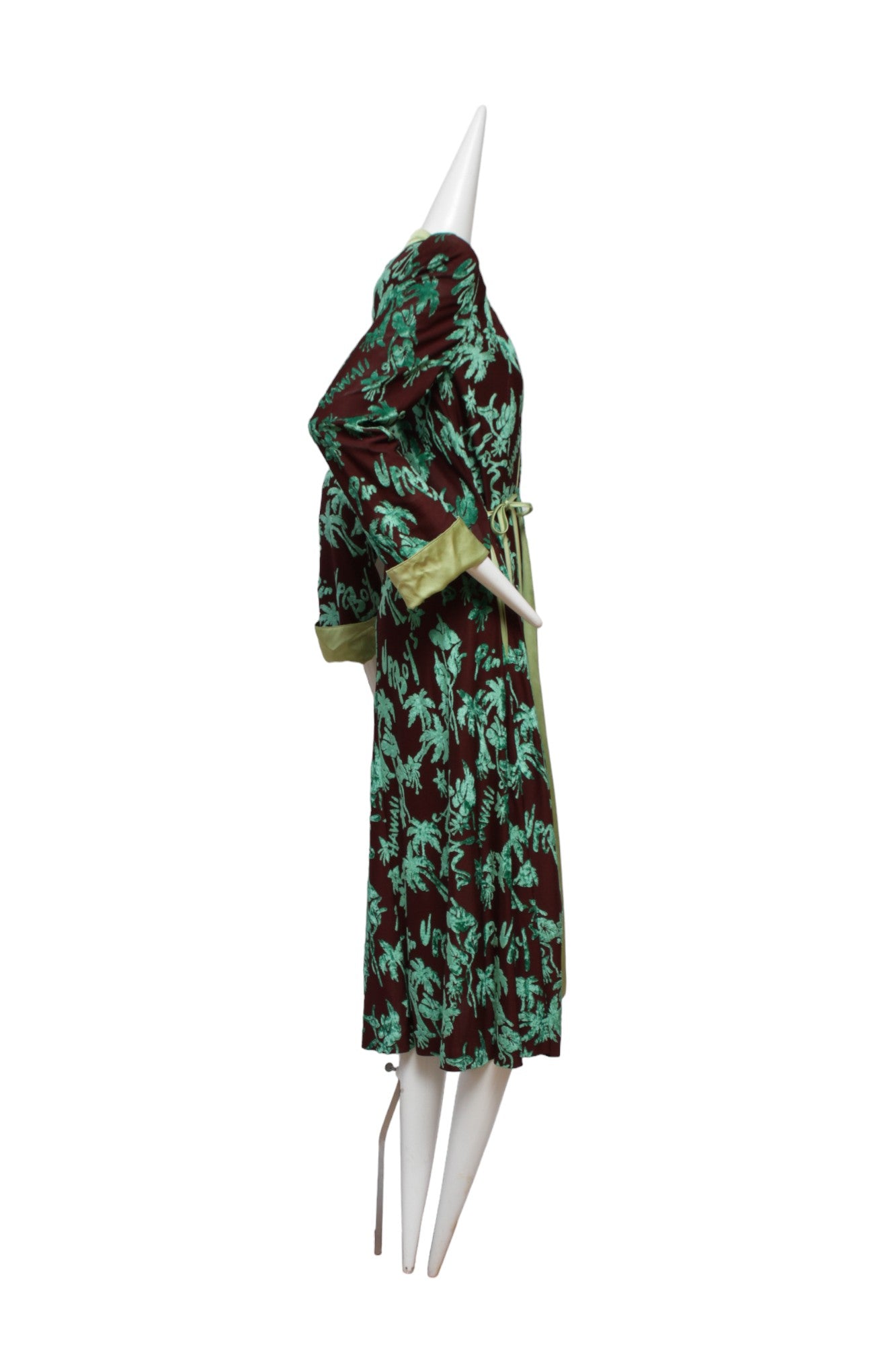 Jean Paul Gaultier Femme 1996 Spring/Summer Cyberbaba Burned Velvet Robe