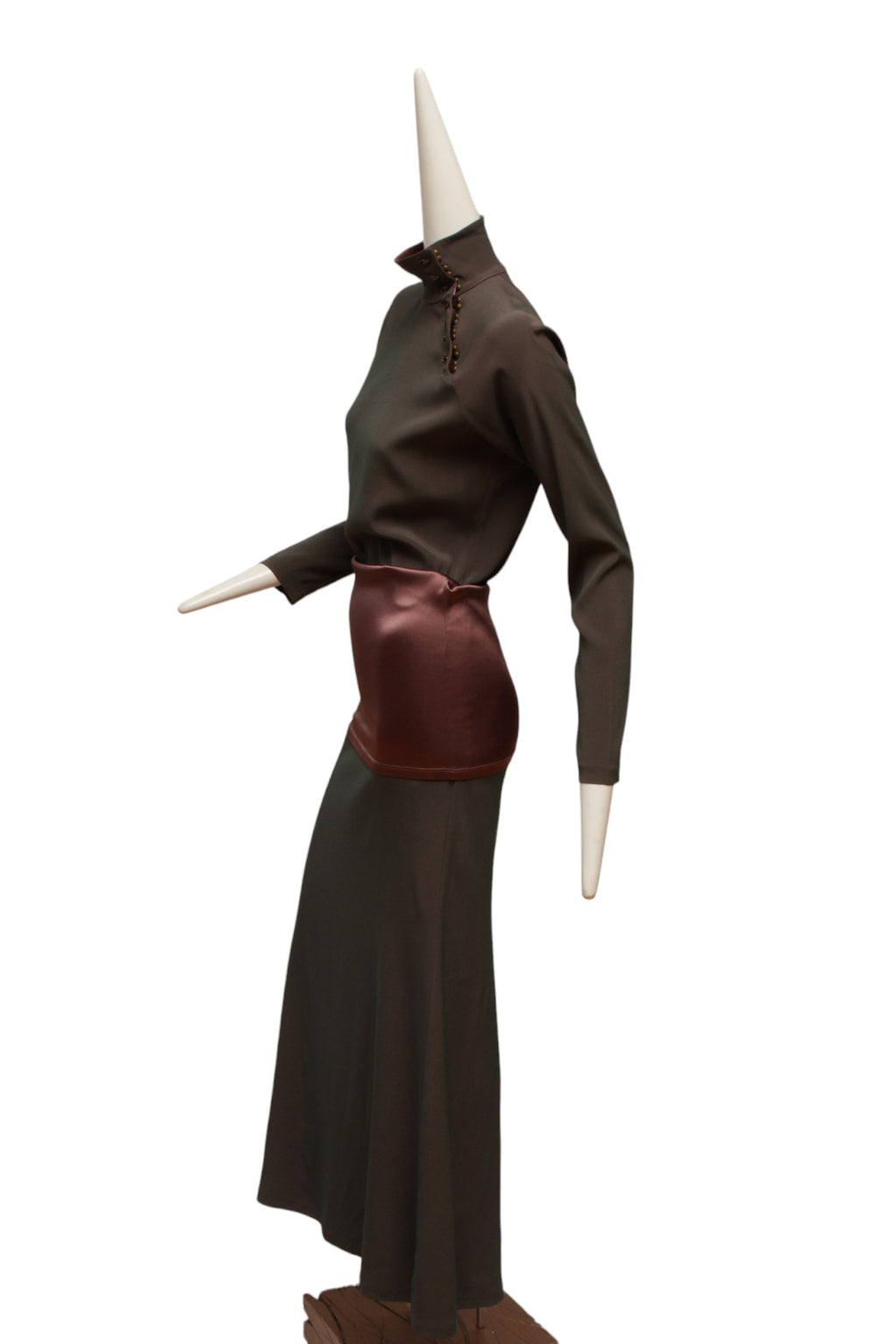 Jean Paul Gaultier Classique Green and Mauve Acetate Ensemble