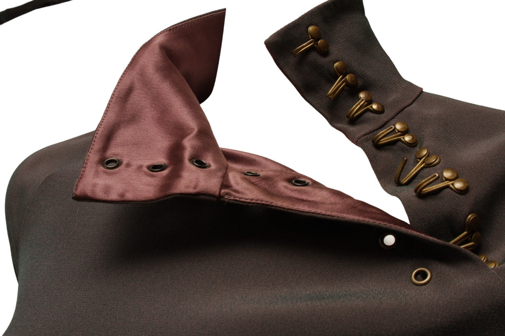 Jean Paul Gaultier Classique Green and Mauve Acetate Ensemble