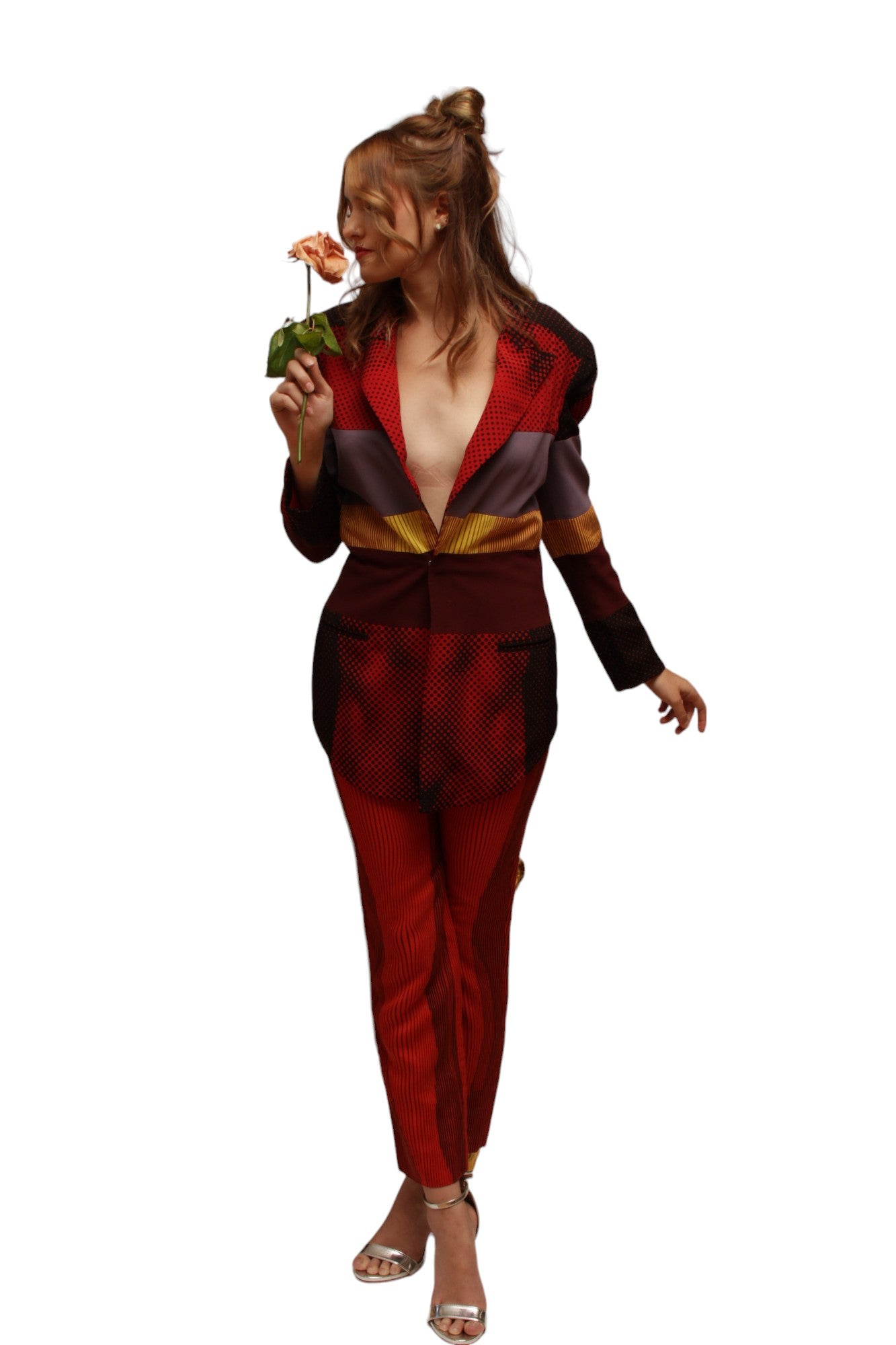 JEAN PAUL GAULTIER FEMME SS 1996 Cyberbaba jacket and pant