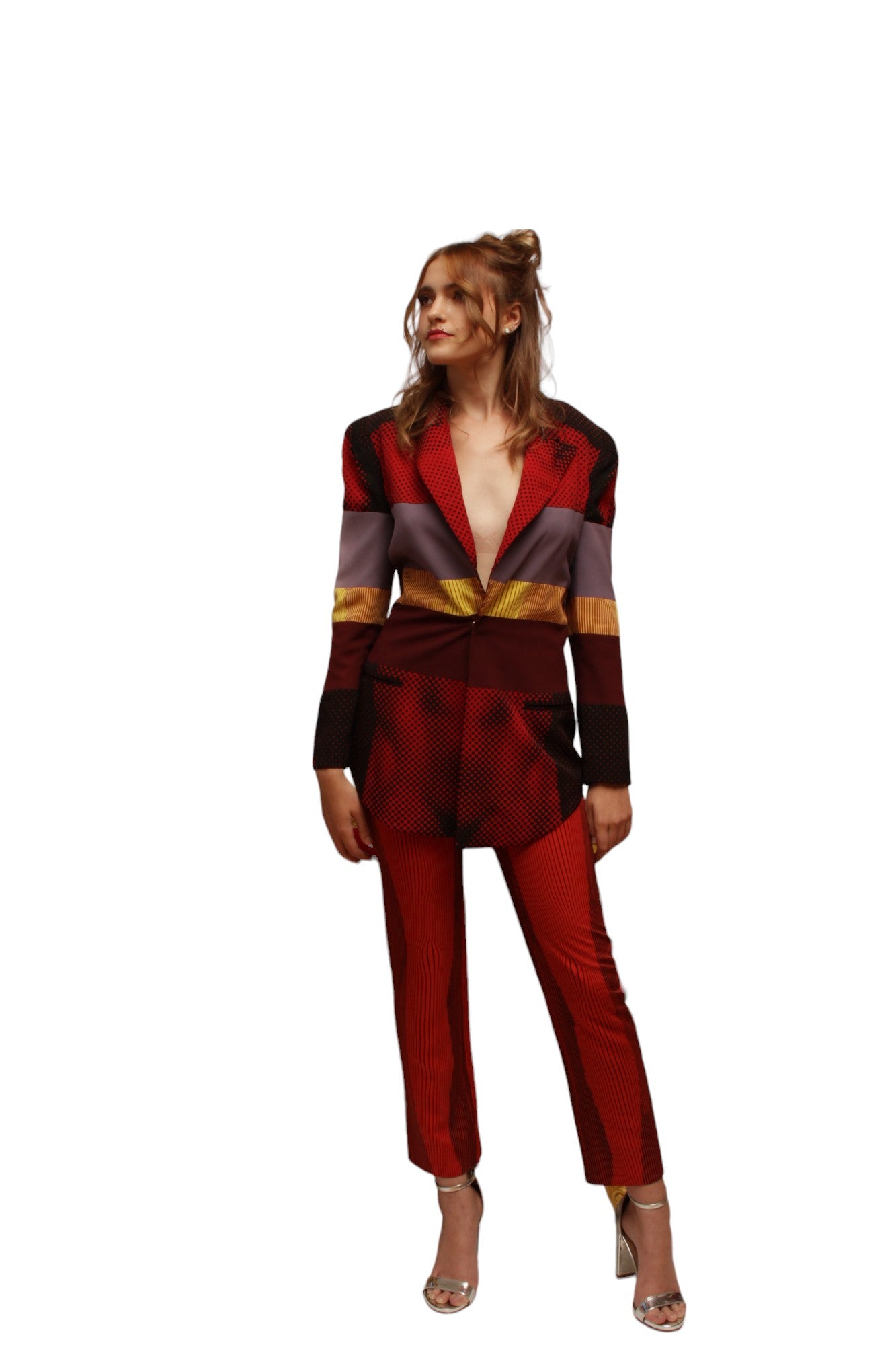 JEAN PAUL GAULTIER FEMME SS 1996 Cyberbaba jacket and pant