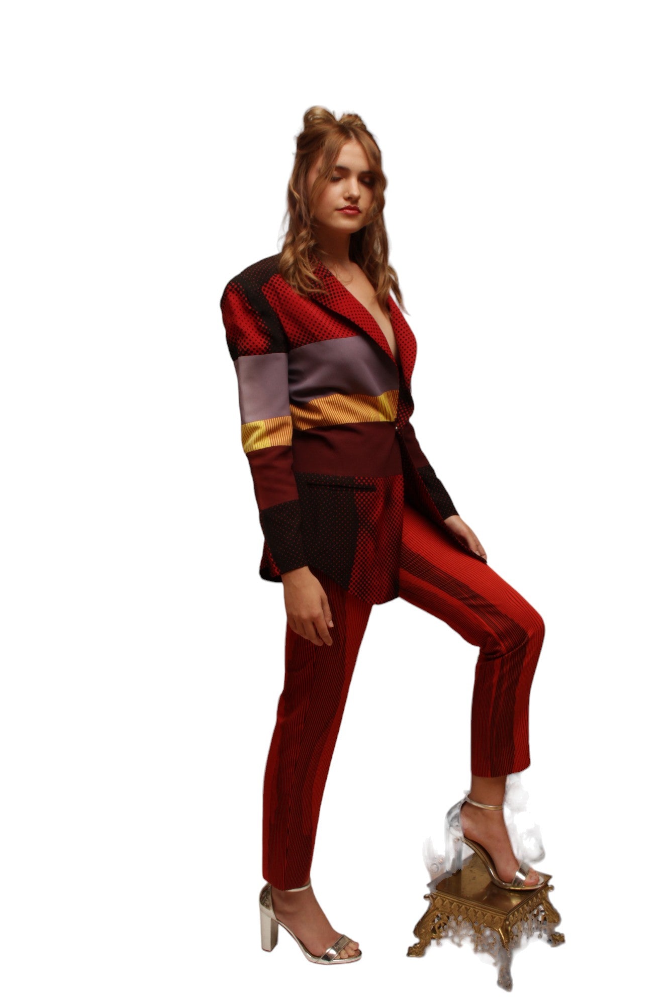 JEAN PAUL GAULTIER FEMME SS 1996 Cyberbaba jacket and pant