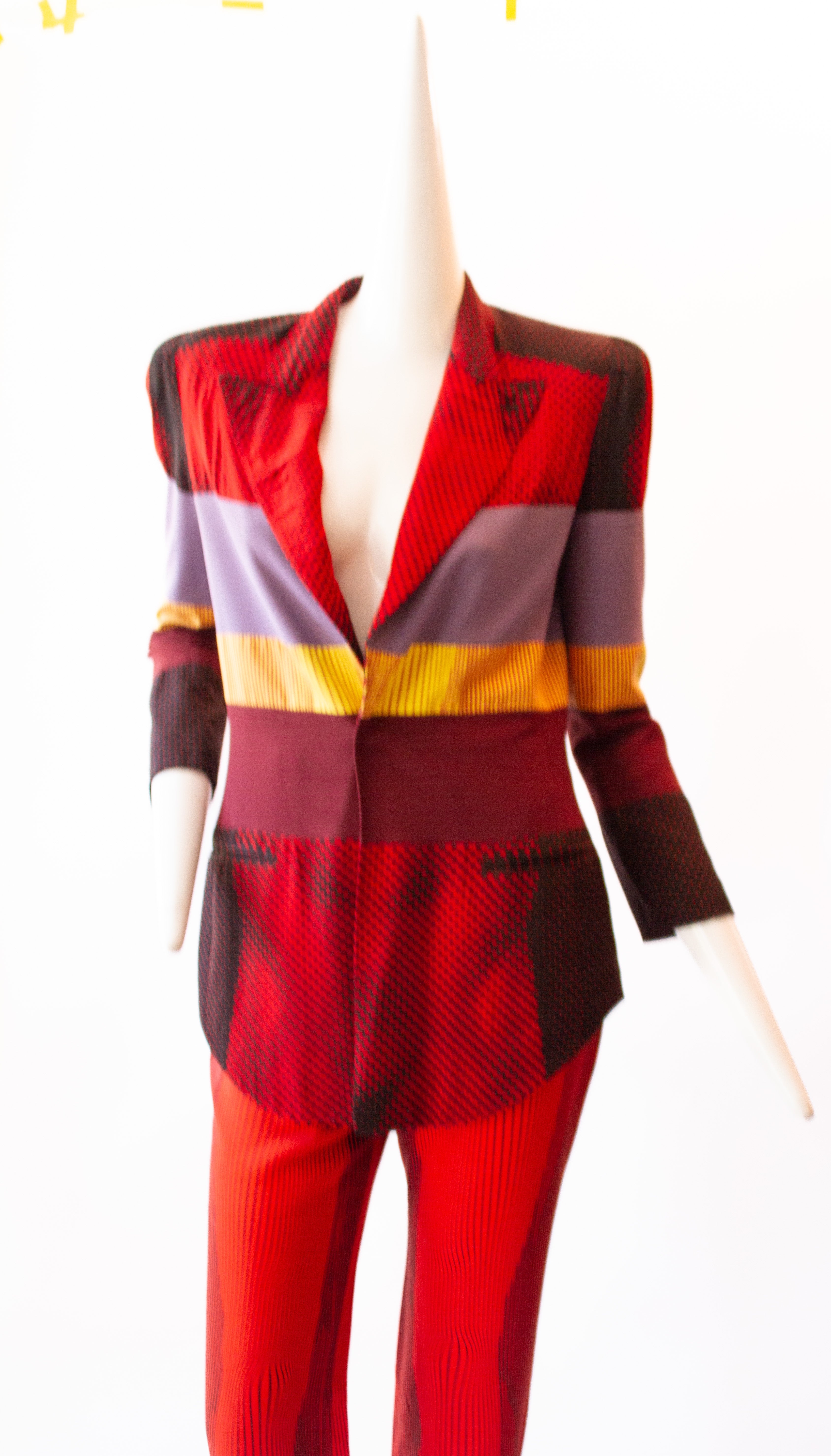 JEAN PAUL GAULTIER FEMME SS 1996 Cyberbaba jacket and pant