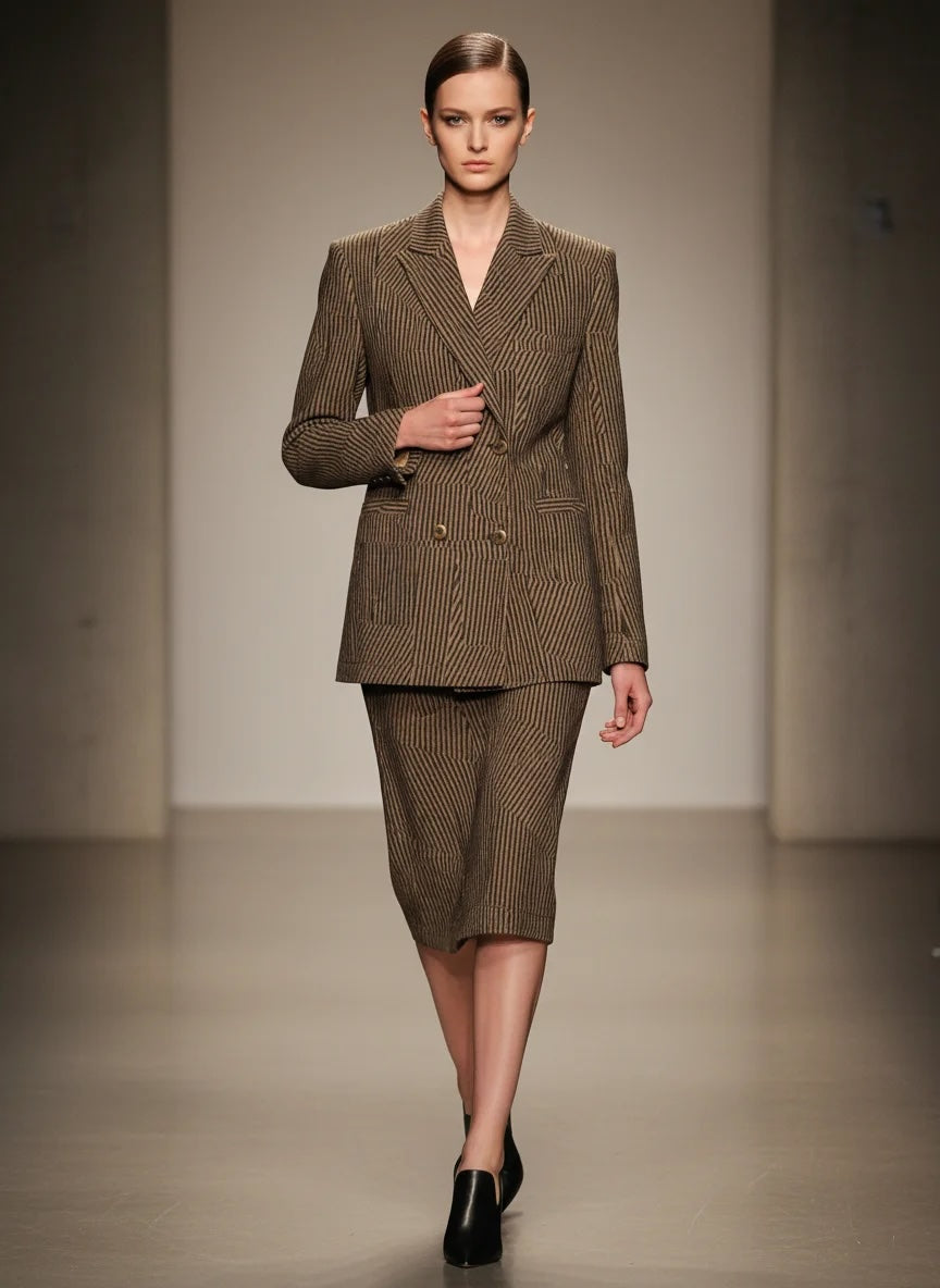 MAISON MARGIELA Cotton Striped Sports Coat