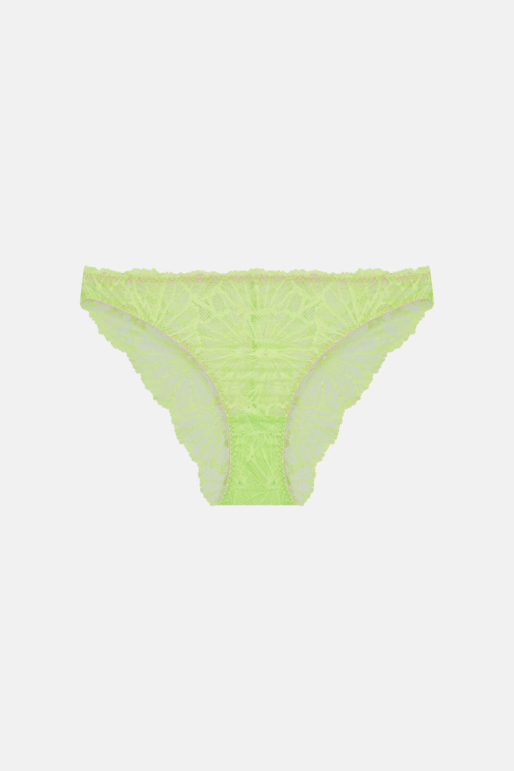 DORA LARSEN Effie Graphic Lace High Waist Knicker