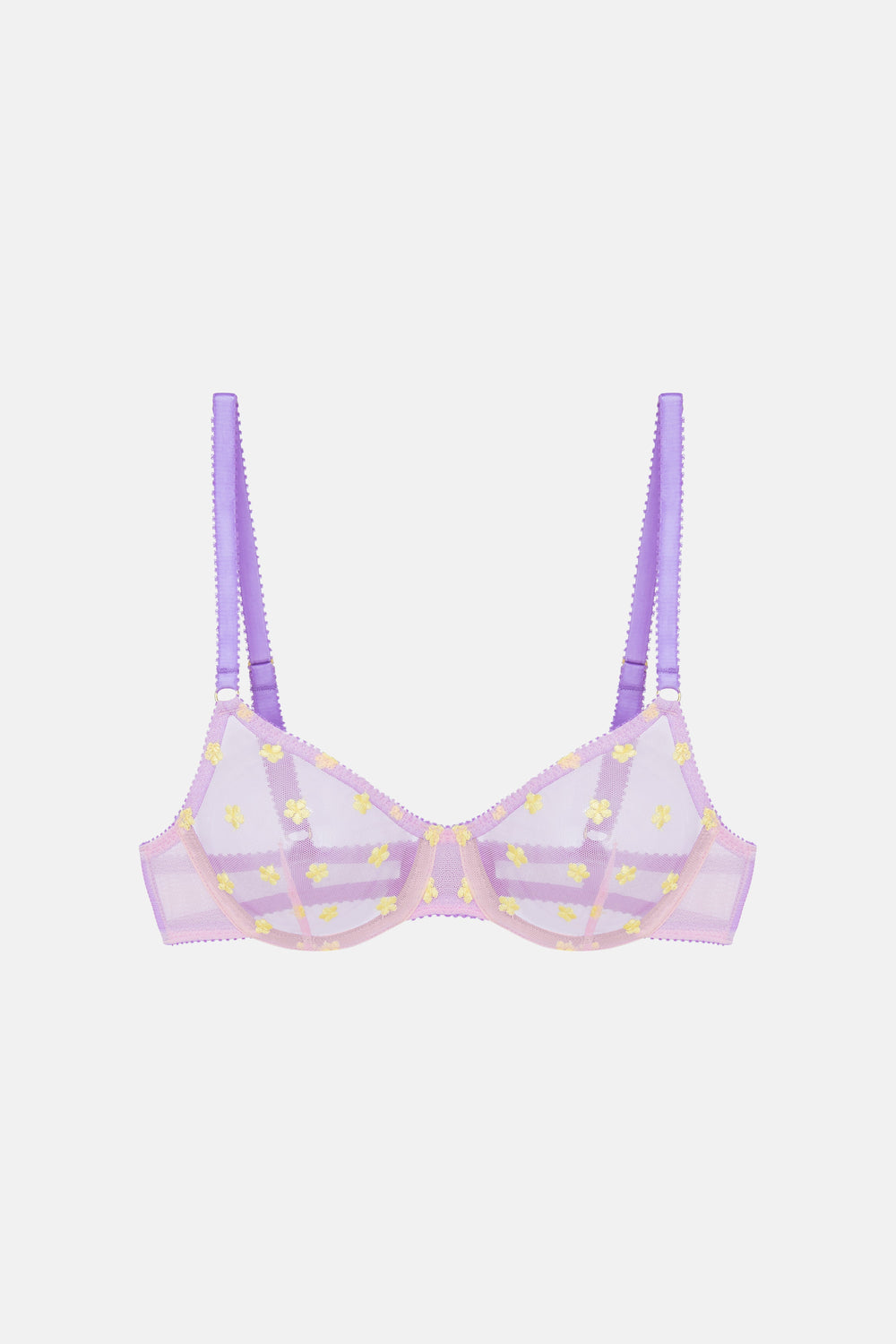 DORA LARSEN Sia Embroidery Underwire Bra