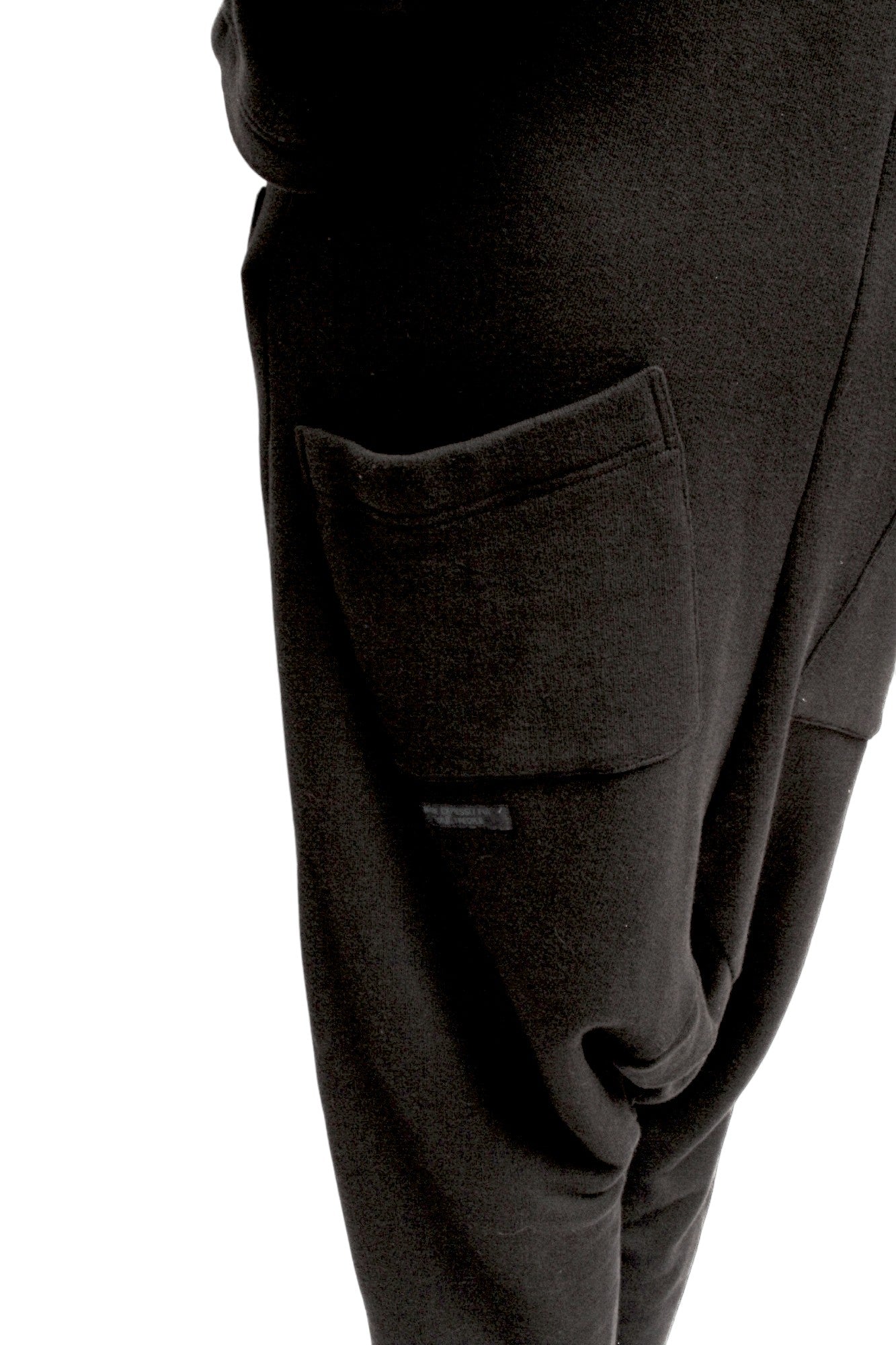 Y'S Yohji Yamamoto, black cotton jumpsuit