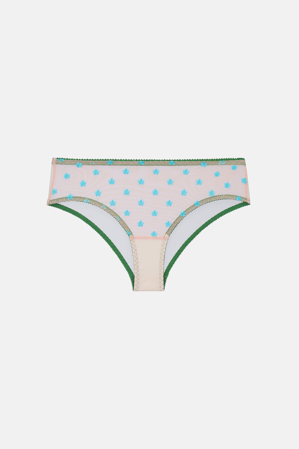 DORA LARSEN Lumi Embroidered High Waist Knicker