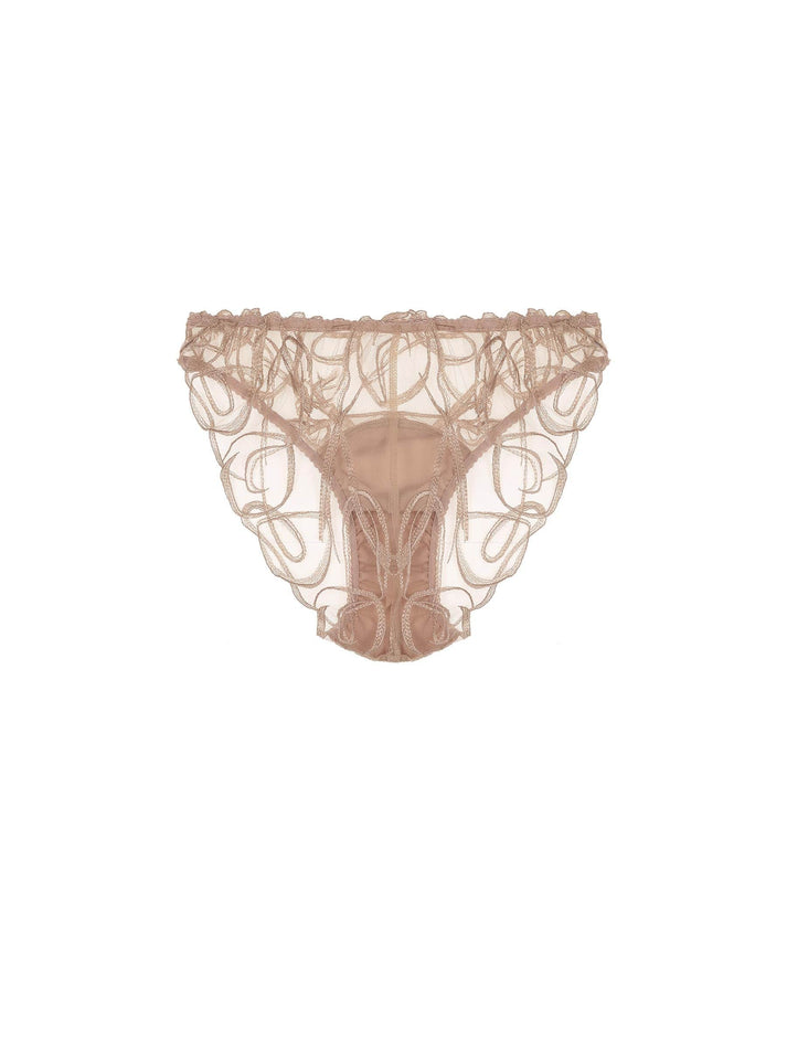 MIA EMBROIDERED BRIEF